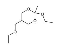 1,3-Dioxane,2-ethoxy-5-(ethoxymethyl)-2-methyl-(9CI)结构式