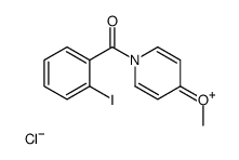 (2-iodophenyl)-(4-methoxypyridin-1-ium-1-yl)methanone,chloride Structure
