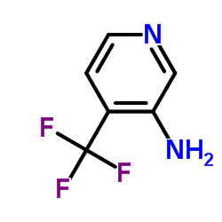 3-氨基-4-三氟甲基吡啶结构式