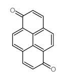 1,6-Pyrenedione Structure