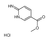 methyl 6-aminopyridine-3-carboxylate,hydrochloride结构式