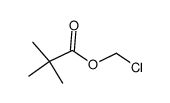 特戊酸氯甲酯结构式