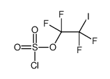 1-chlorosulfonyloxy-1,1,2,2-tetrafluoro-2-iodoethane Structure