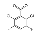 2,4-dichloro-1,5-difluoro-3-nitrobenzene Structure