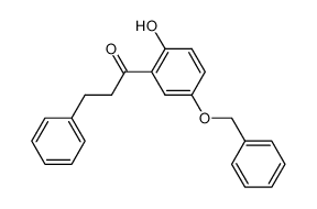 2-hydroxy-5-benzyloxy-β-phenylpropiophenone Structure