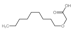 Aceticacid, 2-(nonyloxy)- Structure