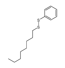 (octyldisulfanyl)benzene结构式