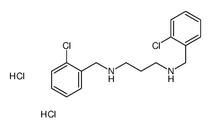 N,N'-bis[(2-chlorophenyl)methyl]propane-1,3-diamine,dihydrochloride结构式
