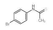 Ethanethioamide,N-(4-bromophenyl)-结构式