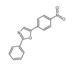 5-(4-nitrophenyl)-2-phenyloxazole Structure
