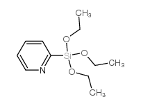 三乙氧基-2-吡啶硅烷结构式