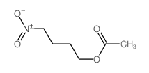 1-Butanol,4-nitro-, 1-acetate Structure
