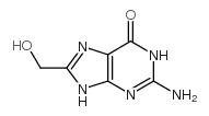 2-氨基-6-羟基甲基嘌呤-8-甲醇结构式