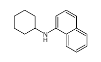 N-cyclohexylnaphthalen-2-amine结构式