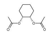 (1R*,2S*)-1,2-cyclohexanediol diacetate结构式