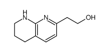 2-(5,6,7,8-tetrahydro-1,8-naphthyridin-2-yl)ethanol结构式