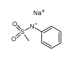 sodium aniline-ω-methanesulfonate Structure