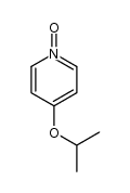 4-isopropoxypyridine-N-oxide结构式