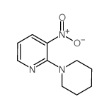 3-硝基-2-(哌啶-1-基)吡啶结构式