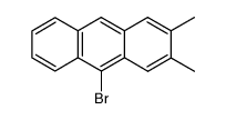 10-BROMO-2,3-DIMETHYLANTHRACENE Structure