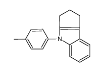 4-(4-甲基苯基)-1,2,3,4-四氢环戊并[b]吲哚结构式