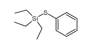 triethyl(phenylthio)silane Structure