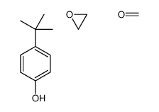 4-tert-butylphenol,formaldehyde,oxirane Structure