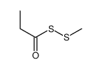 S-methylsulfanyl propanethioate Structure