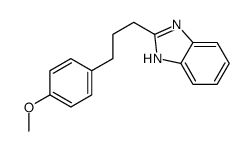 2-[3-(4-methoxyphenyl)propyl]-1H-benzimidazole Structure