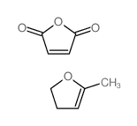 furan-2,5-dione; 2-methyl-4,5-dihydrofuran Structure