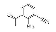 Benzonitrile, 3-acetyl-2-amino- (9CI)结构式