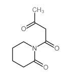 1,3-Butanedione,1-(2-oxo-1-piperidinyl)- Structure