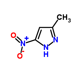 3-Methyl-5-nitro-1H-pyrazole Structure