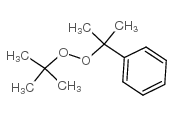 Peroxide,1,1-dimethylethyl 1-methyl-1-phenylethyl structure