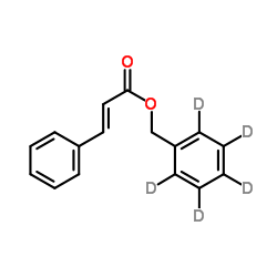 肉桂酸苄酯-D5结构式