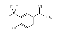 1-[4-氯-3-(三氟甲基)苯基]-1-乙醇结构式