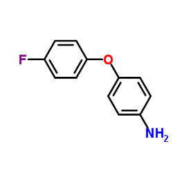 4-氨基-4'-氟联苯醚结构式