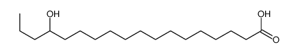 15-hydroxyoctadecanoic acid Structure