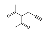3-prop-2-ynylpentane-2,4-dione Structure