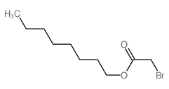 octyl 2-bromoacetate Structure