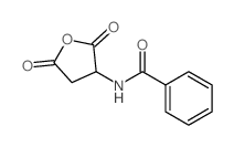 N-(2,5-dioxooxolan-3-yl)benzamide结构式