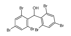 di(2,4,6-tribromophenyl)methanol Structure
