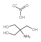 三(羟甲基)氨基甲烷硝酸盐结构式