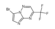 3-bromo-7-(trifluoromethyl)imidazo[1,2-b][1,2,4]triazine Structure