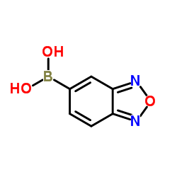 Benzo[c][1,2,5]oxadiazol-5-ylboronic acid Structure