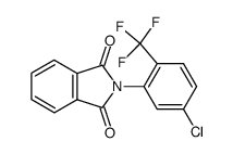 N-(5-chloro-2-trifluoromethyl-phenyl)-phthalimide结构式