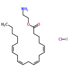 O-Arachidonoyl Ethanolamine hydrochloride Structure