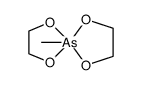 5-methyl-1,4,6,9-tetraoxa-5l5-arsaspiro[4.4]nonane结构式