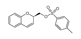 (2R)-2H-chromen-2-ylmethyl 4-methylbenzenesulfonate Structure