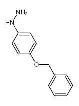 4-苄氧基苯肼结构式